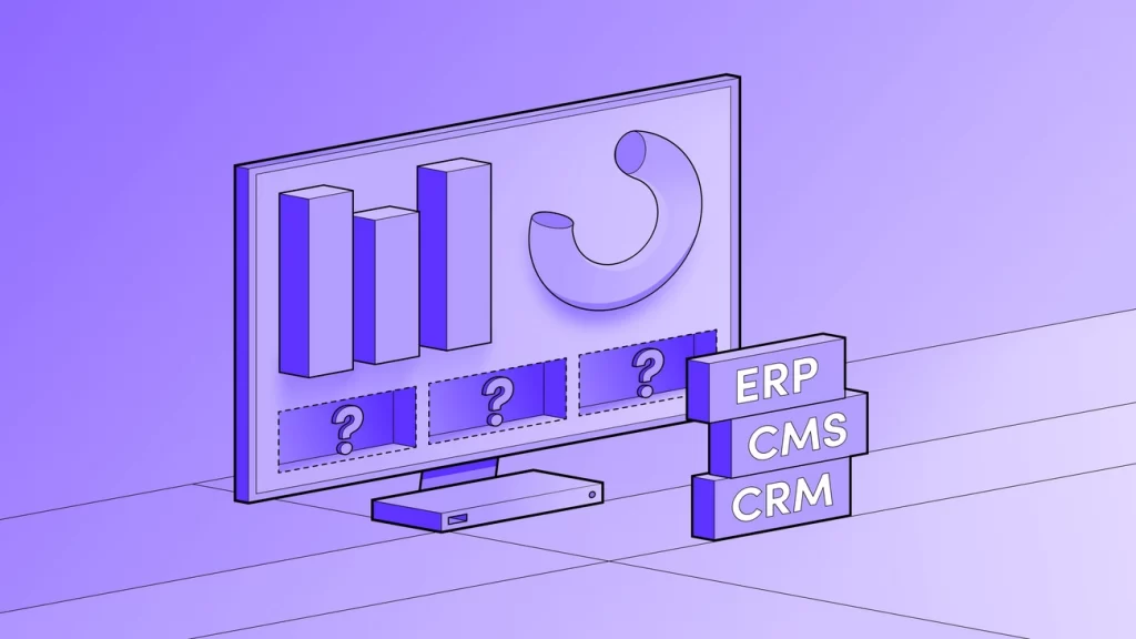 CRM, CMS, ERP solutions explained